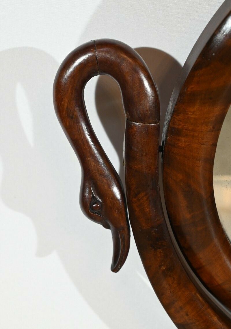 photo for sale Burl Mahogany Dressing Table, Restoration Period – Early 19th Century
