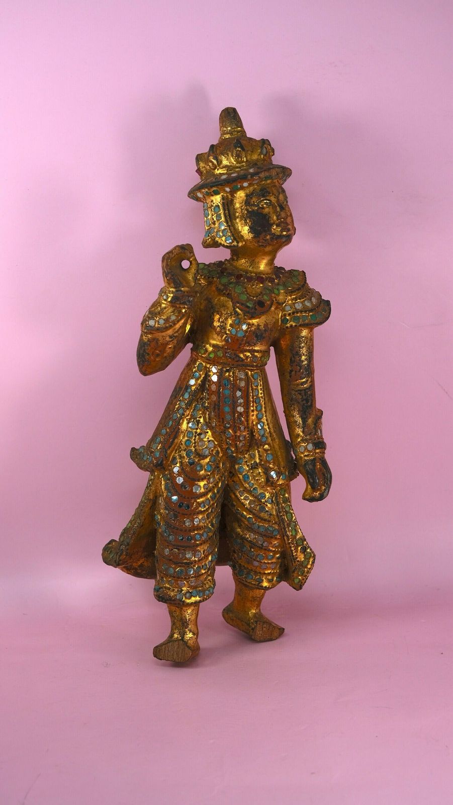 Burmese Art, Gilt Figure Burma, Nat photo furniture