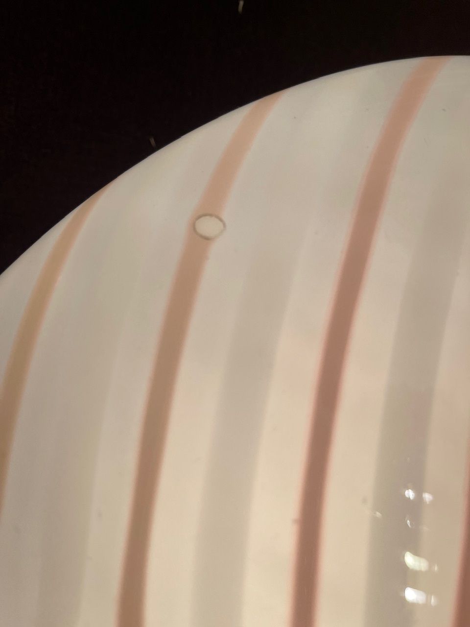 950.0 Pink Swirl Murano Glass Flushmount By Venini photo