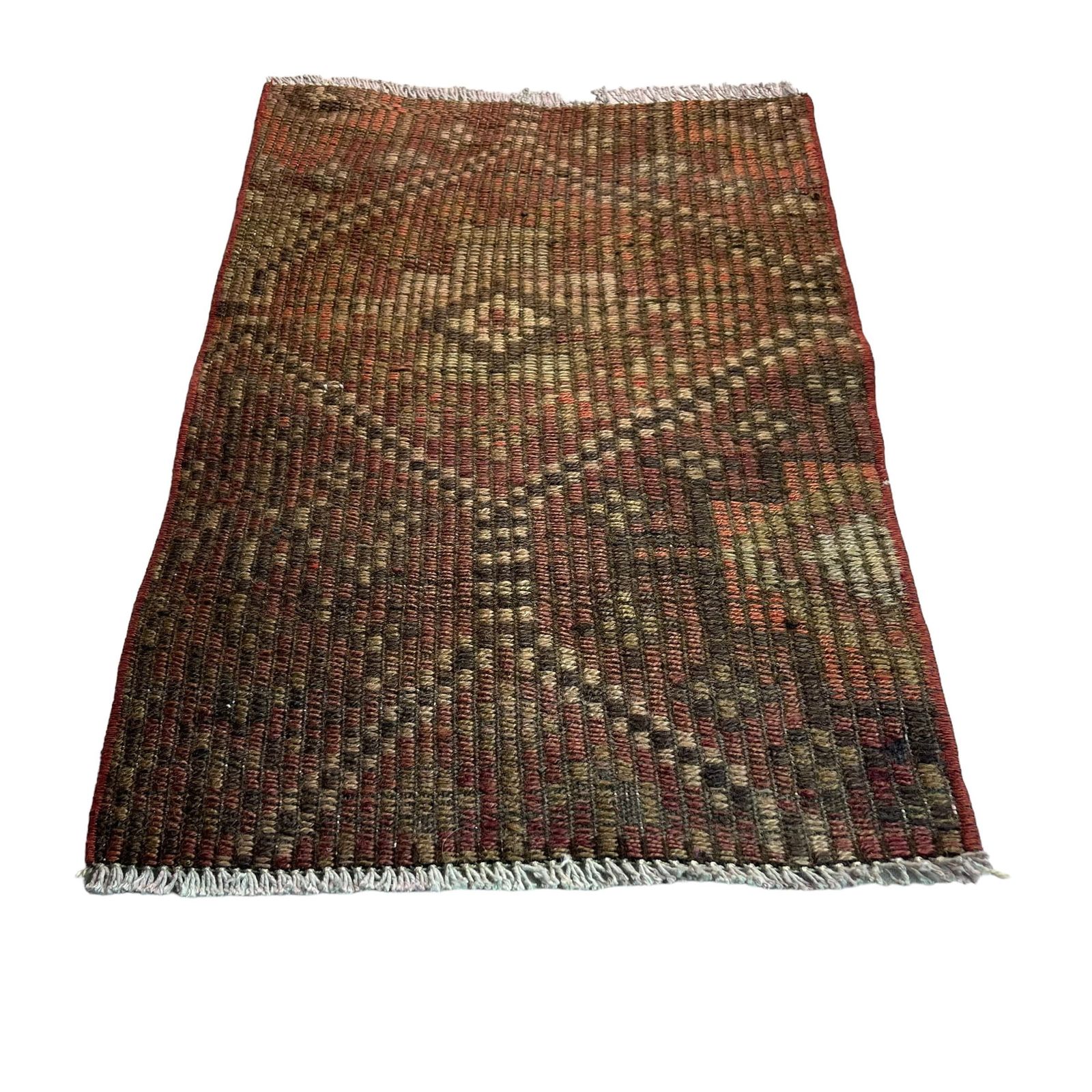 Turkish Mini Kilim Rug ,Vintage Anatolian Turkish Kelim 68 X 46 Cm