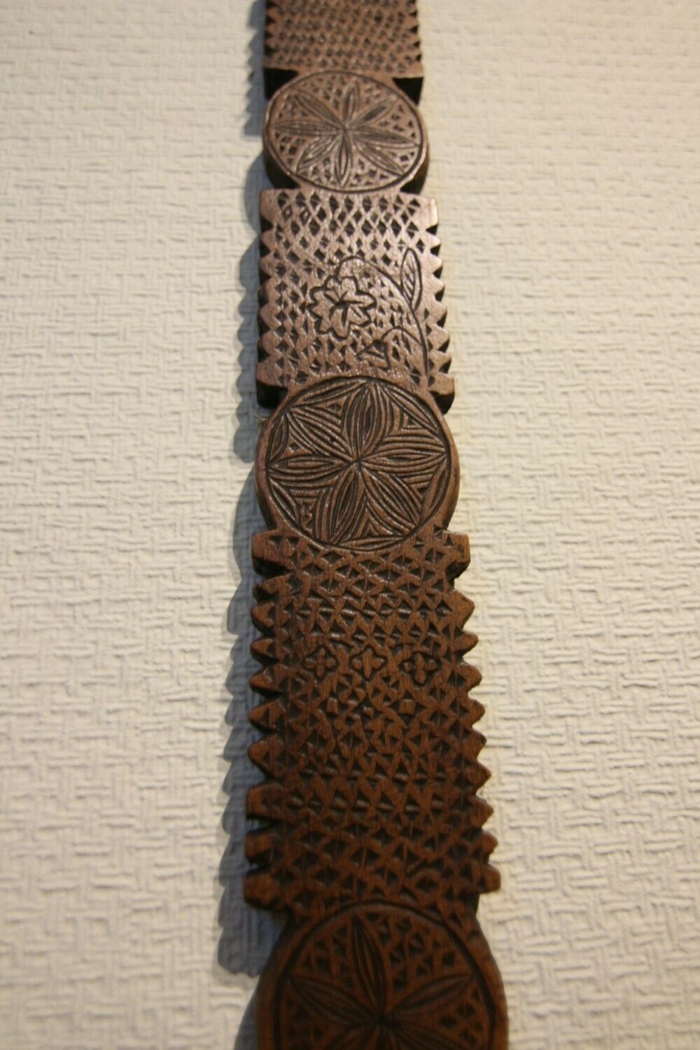 19th Century Carved Folk Art Distaff photo for sale
