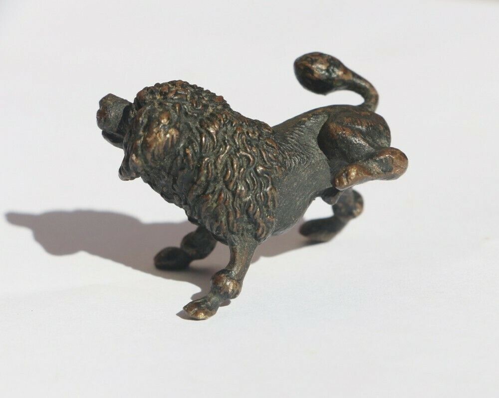 Humorous Late 19thc Cold Patinated Austrian Bronze 'Stephan Buchinger' Dog Cocking His Leg photo buy
