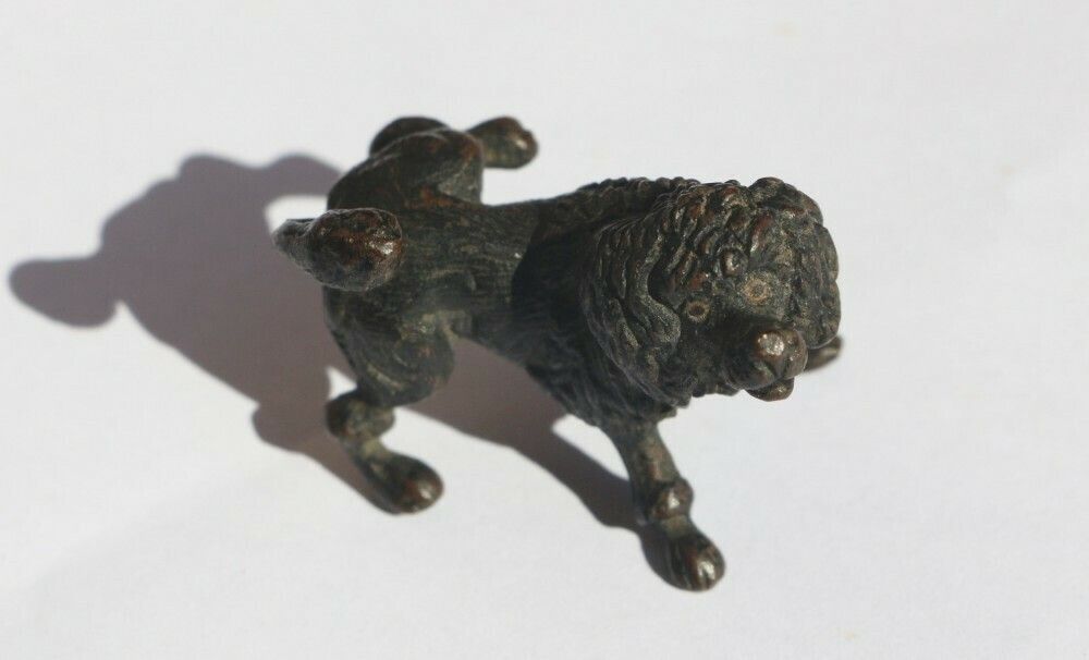 photo buy Humorous Late 19thc Cold Patinated Austrian Bronze 'Stephan Buchinger' Dog Cocking His Leg