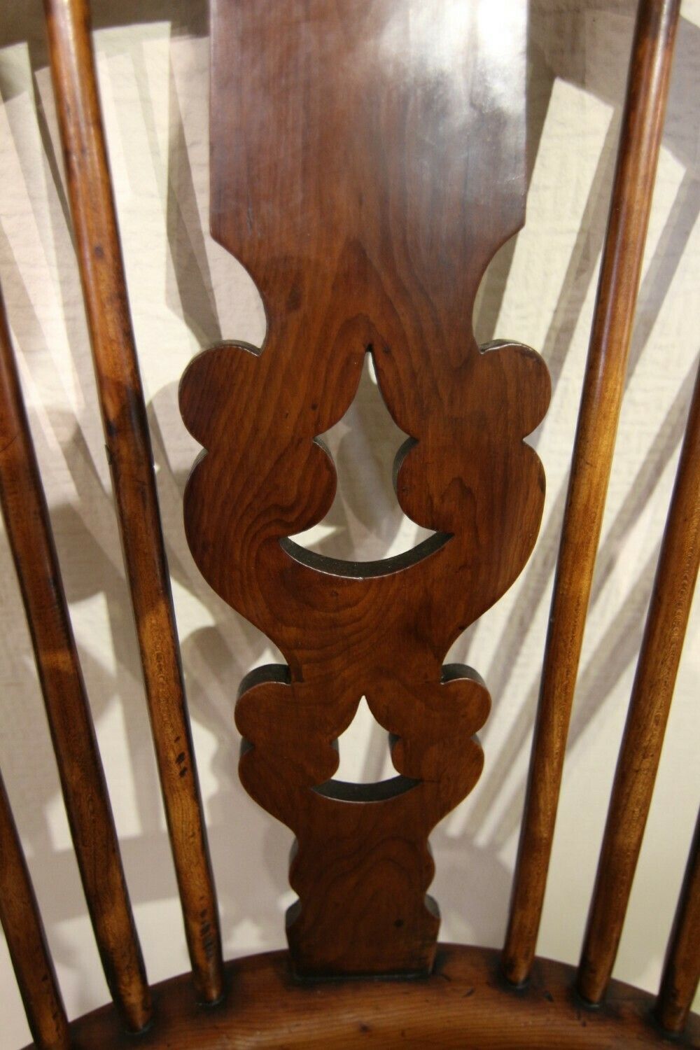 19th Century Broad Arm Yew Wood Windsor Armchair photo 795.0