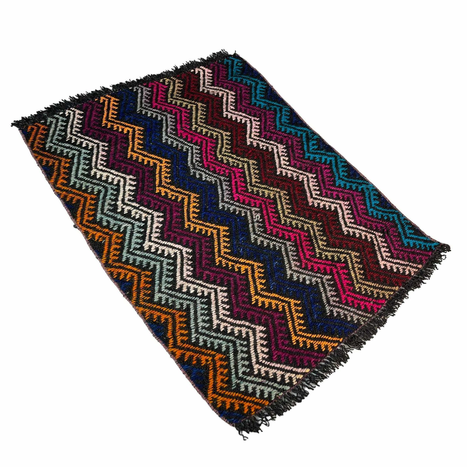 Turkish Mini Kilim Rug ,Vintage Anatolian Turkish Kelim 92 X 72 Cm photo vintage