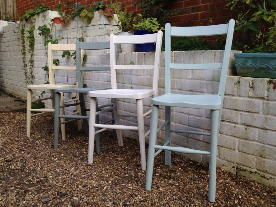 Painted Chairs Vintage photo 65.0