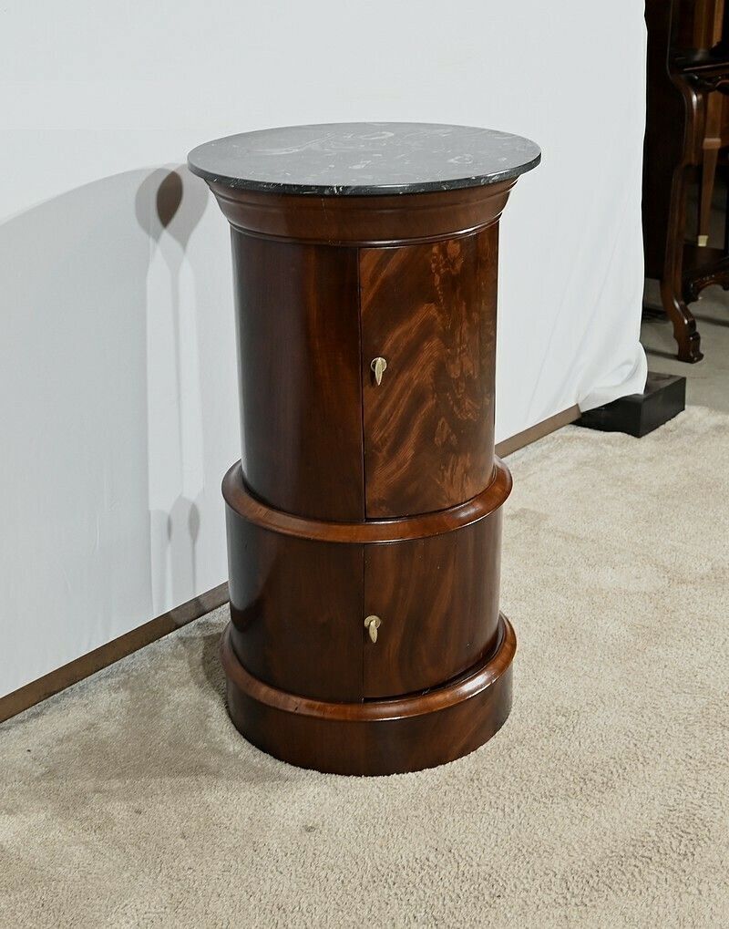 Rare Somno With Two Doors In Burl Mahogany, Empire Period – Early 19th Century photo furniture