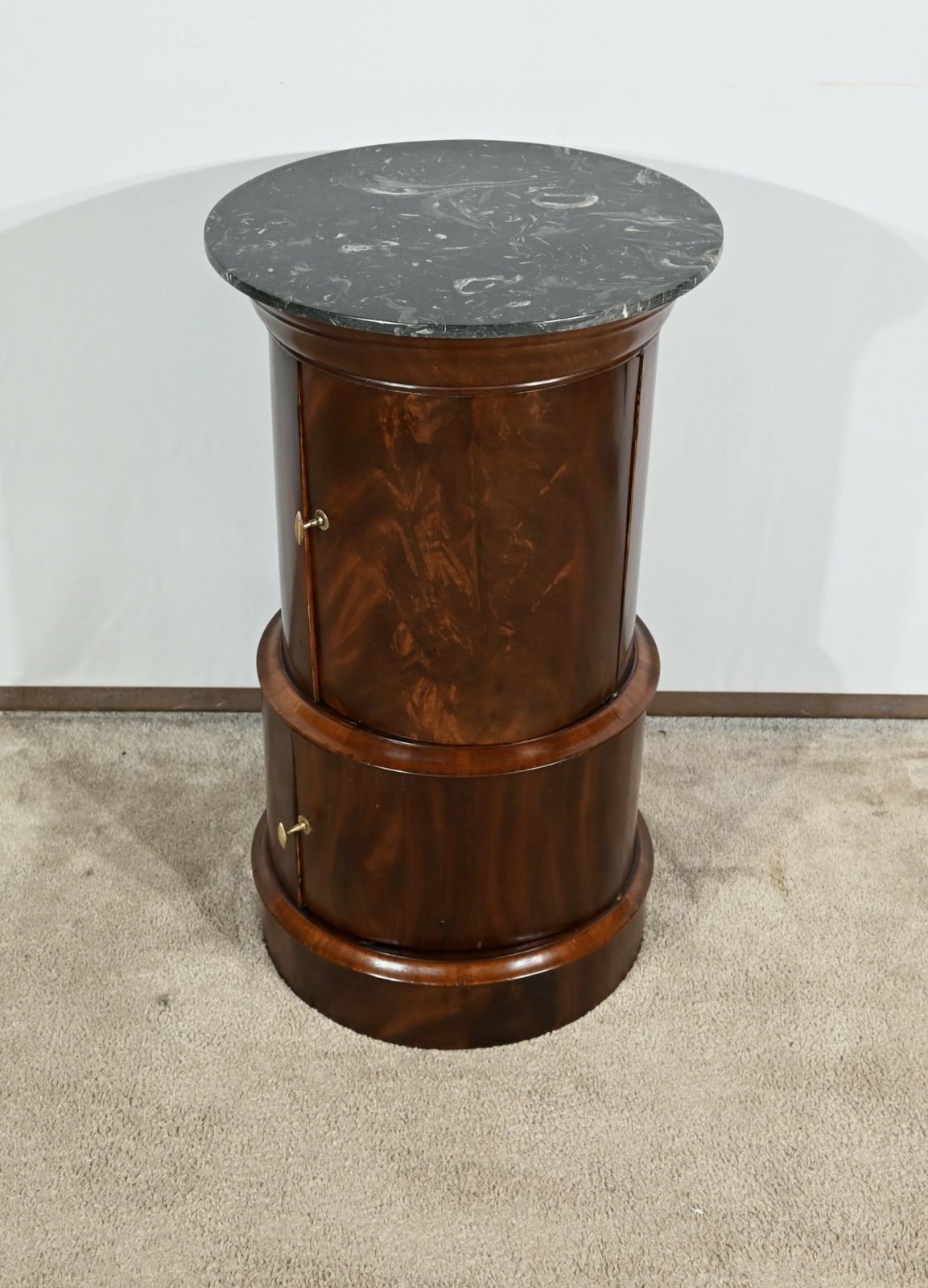Rare Somno With Two Doors In Burl Mahogany, Empire Period – Early 19th Century photo 2948.7903227799998