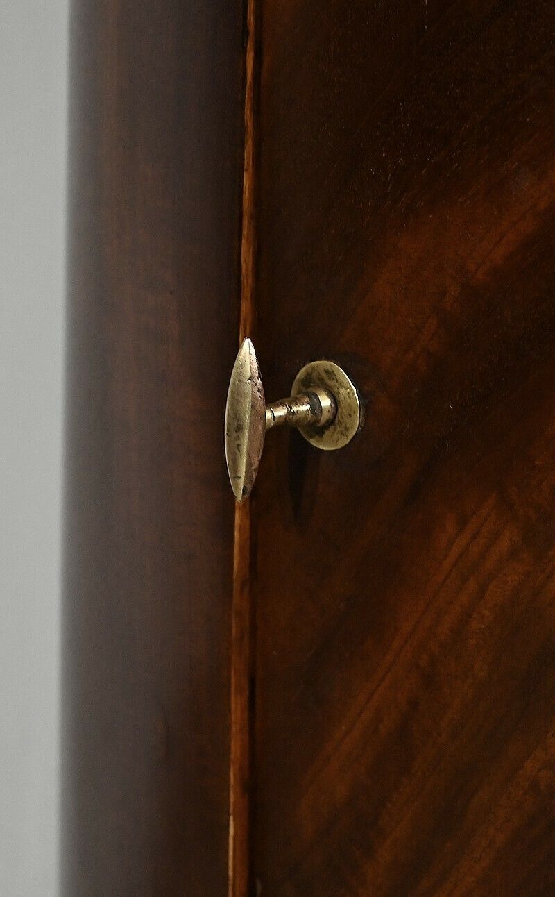 photo for sale Rare Somno With Two Doors In Burl Mahogany, Empire Period – Early 19th Century