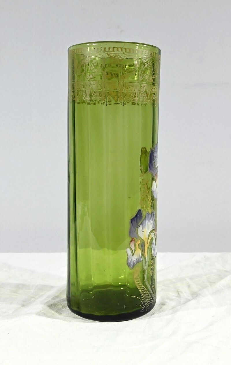 photo for sale Legras Vase “Les Iris”, Art Nouveau – Late 19th Century