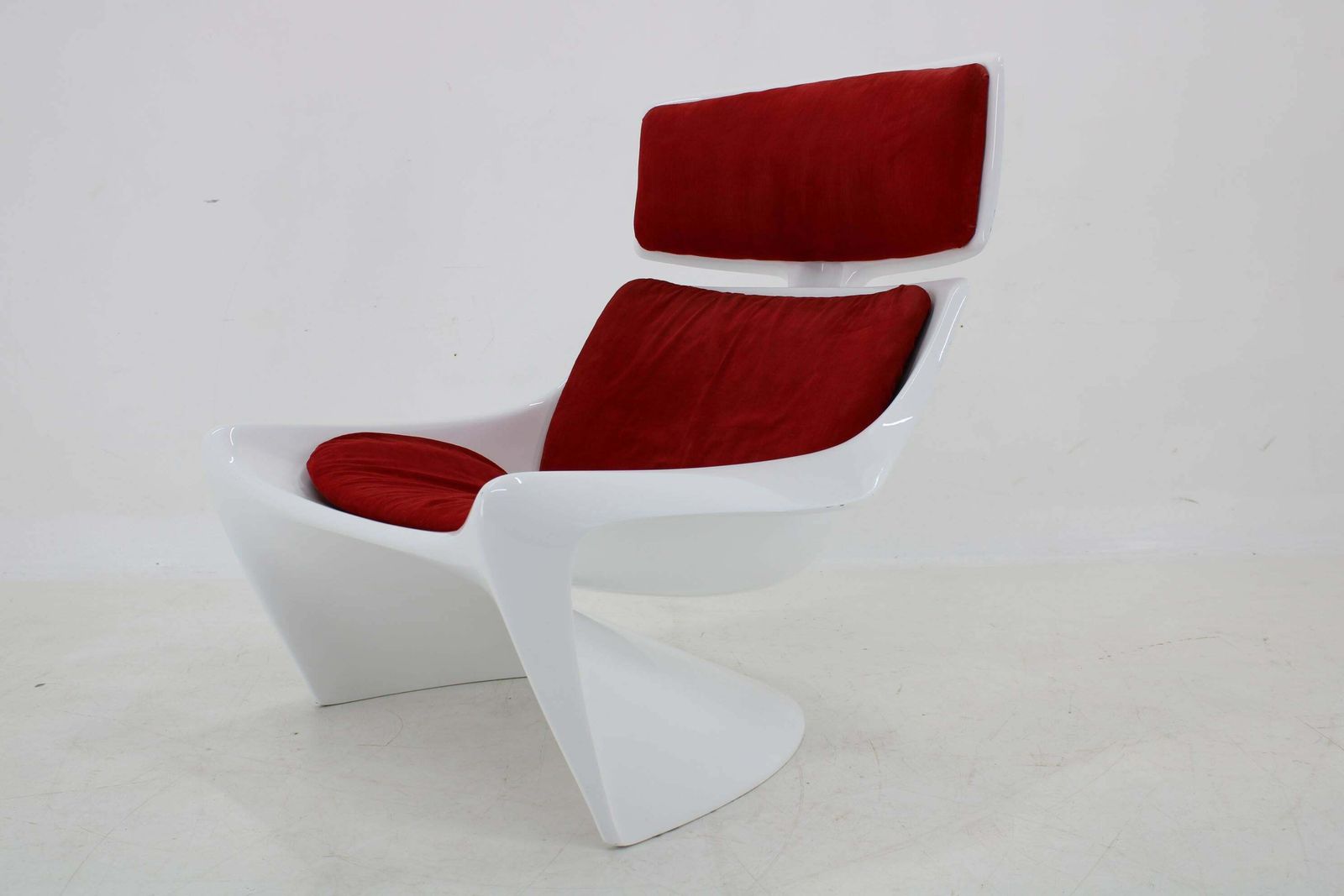 1960s Steen Ostergaard 'President' Fiberglass Lounge Chair For Cado, Denmark photo vinterior