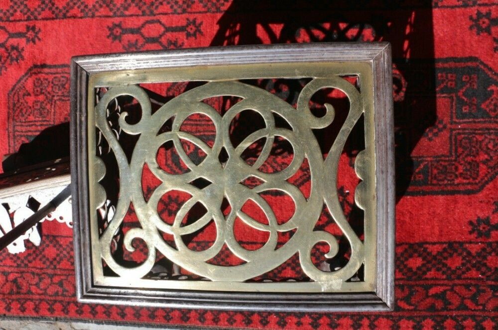 Fine 19th Century Welsh Fireside Footman & Trivet photo for sale