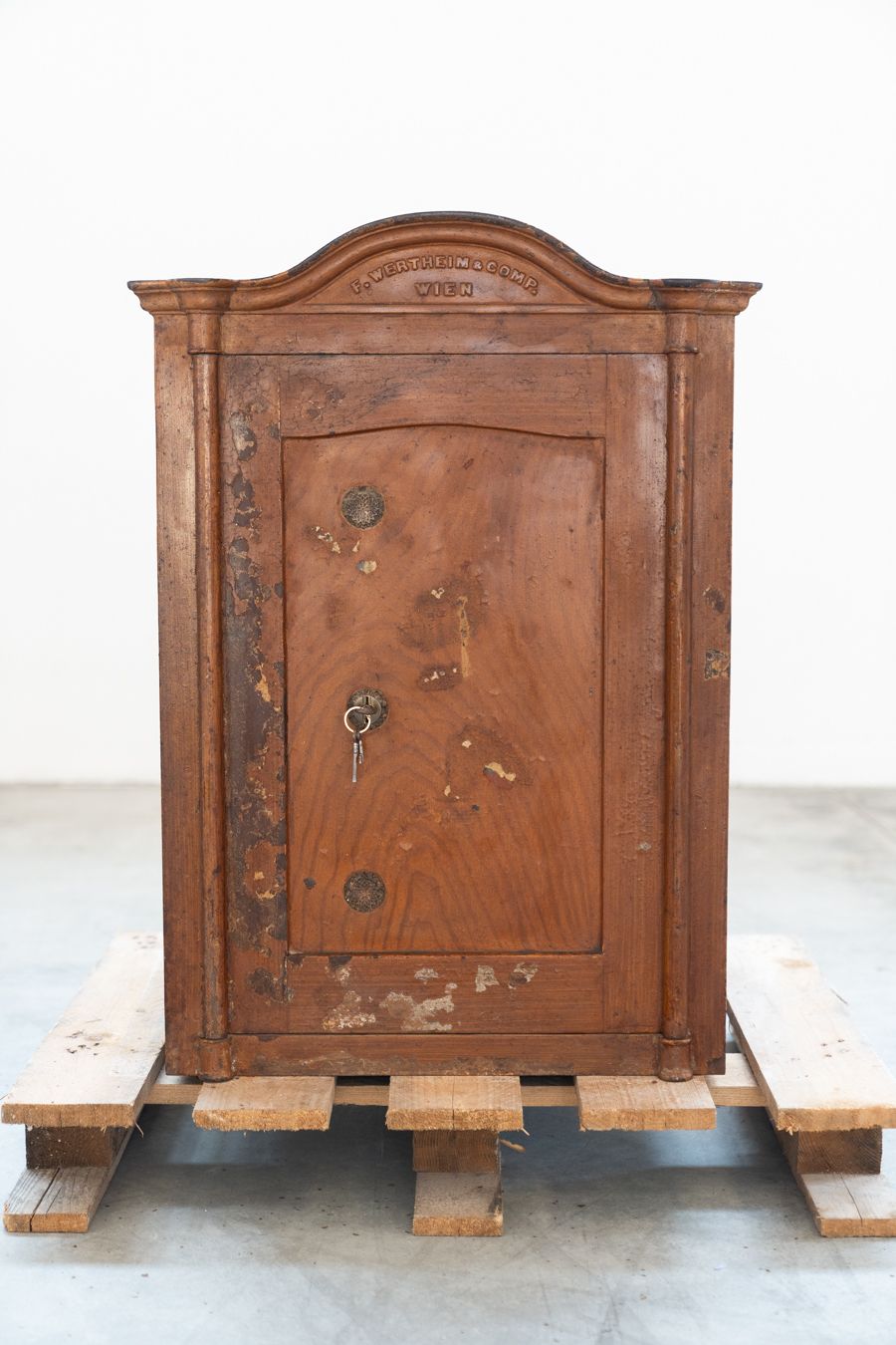 Austro Hungarian Period Safe F. Wertheim & C. With Key, 1800s