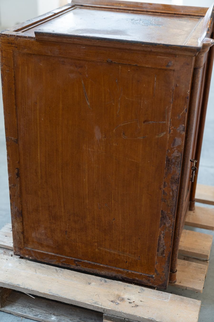 photo vinterior Austro Hungarian Period Safe F. Wertheim & C. With Key, 1800s