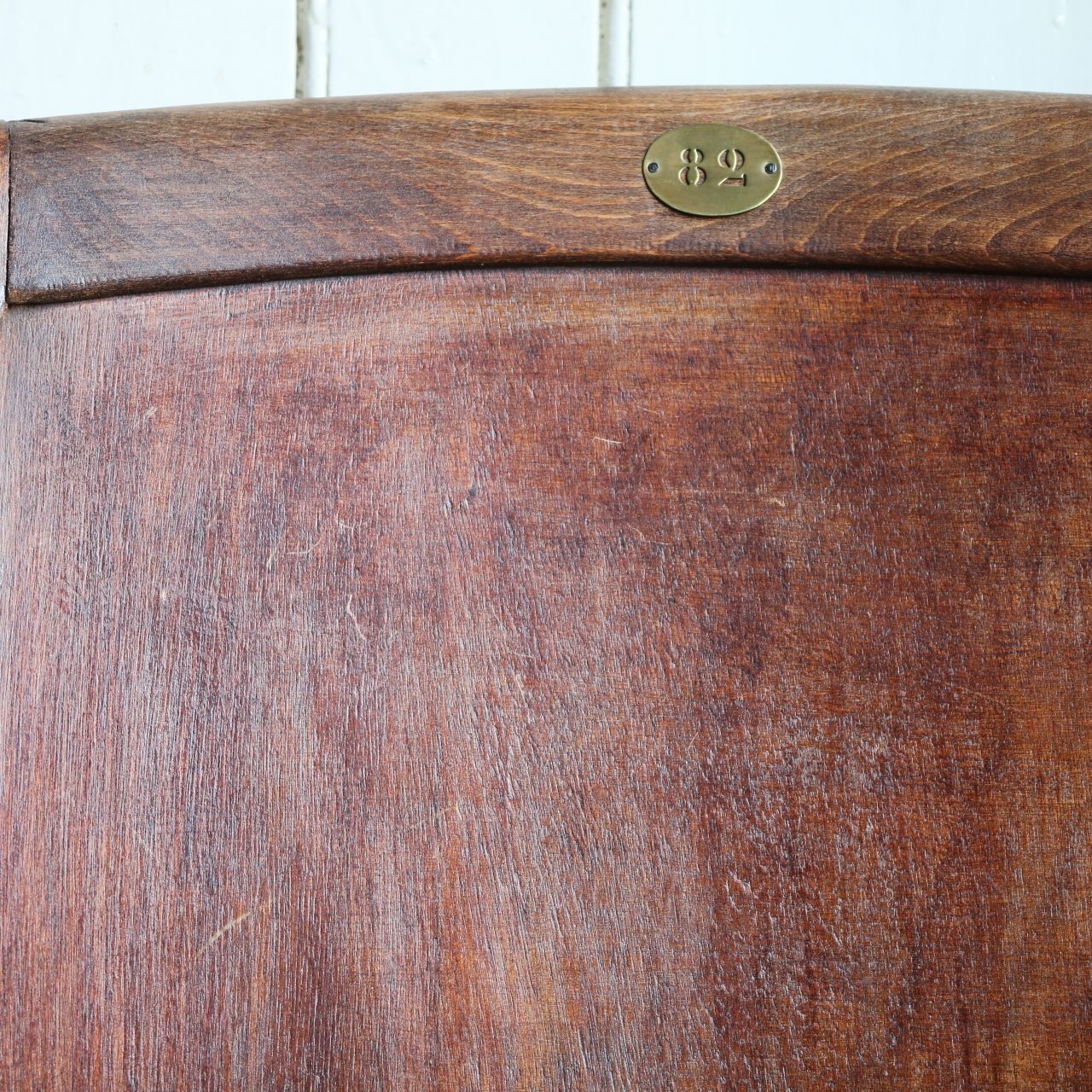 850.0 English Antique Beech Wood Cinema Theatre Seats photo