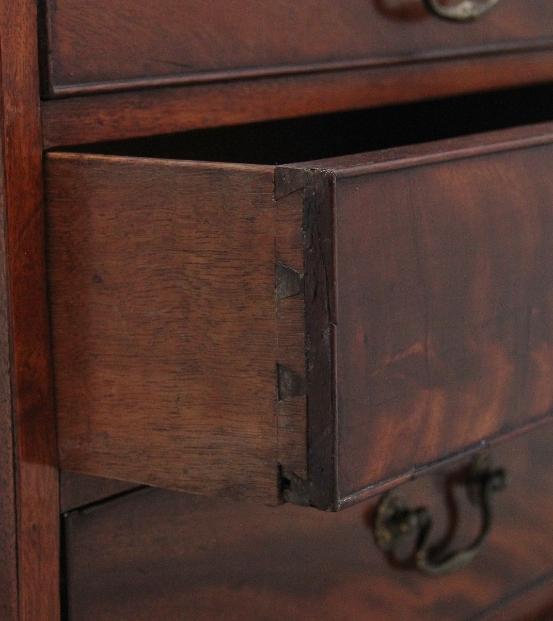 19th Century Mahogany Chest Of Drawers photo 1250.0