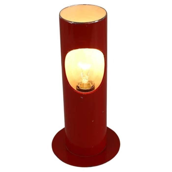 Mid Century Rare Table Lamp Napako Josef Hurka 1970s