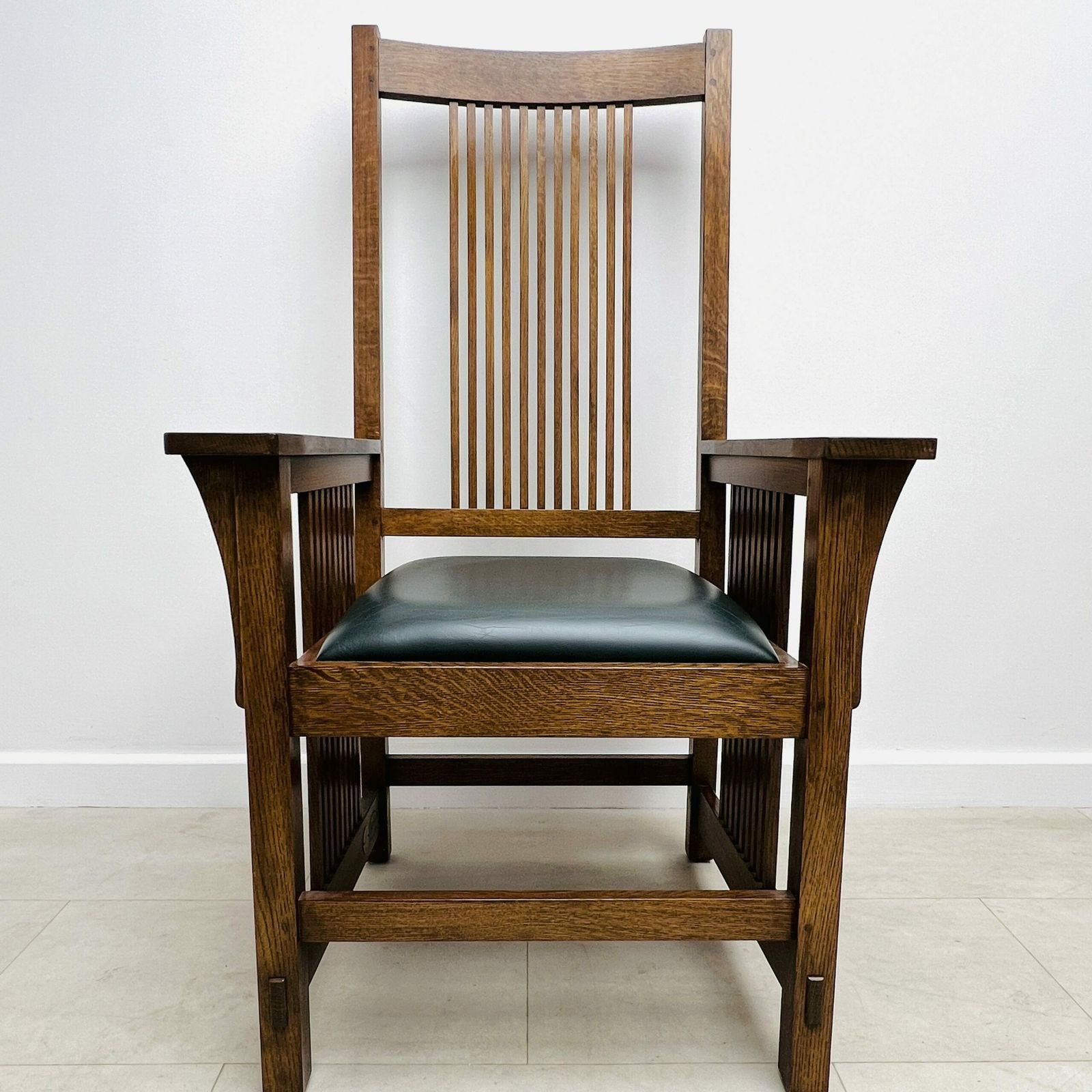 American High Back Arm Chair By Stickley Furniture photo furniture