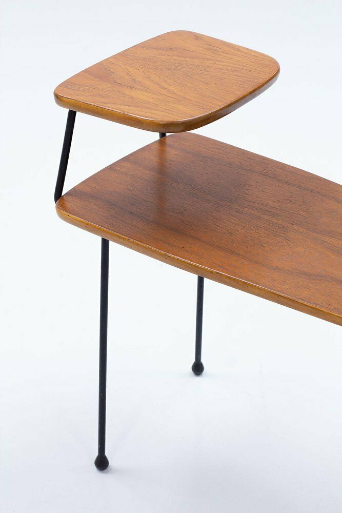 Teak Side Table By Hugo Troeds, Sweden, 1950s photo Furniture