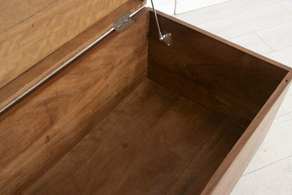 475.0 Air Cargo Packing Crate In East African Mahogany C.1970s photo