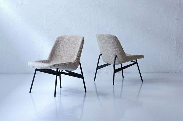 Swedish Modern Lounge Chairs By Hans Harald Molander For The Nordiska Kompaniet 1950s Set Of 2 photo furniture