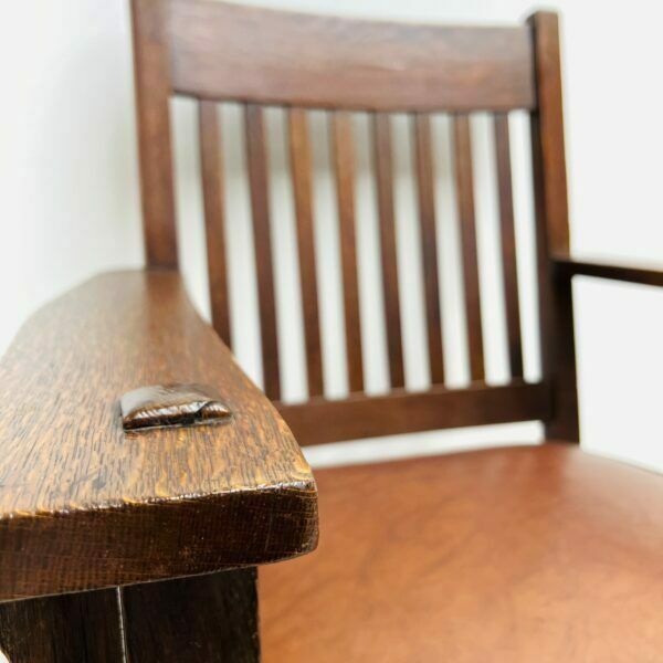 American Arm Chair By L & Jg Stickley photo for sale