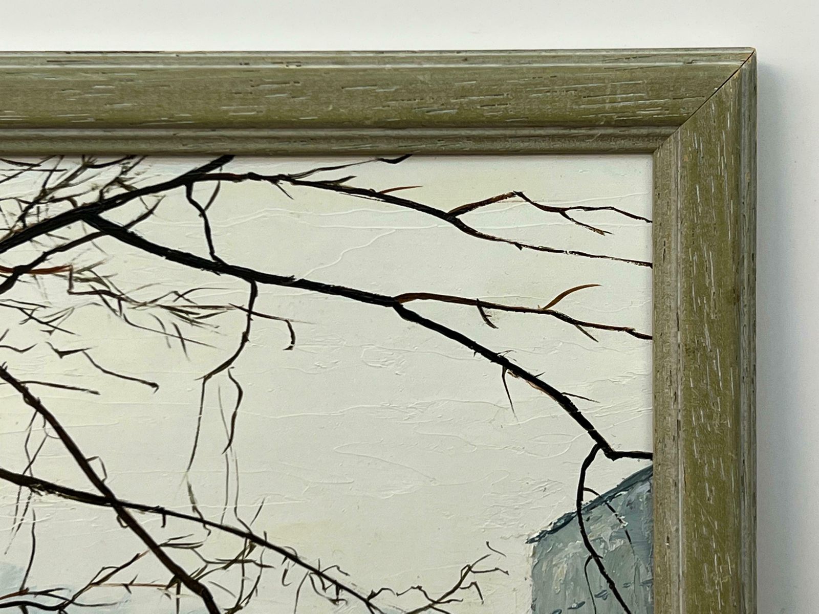 Arthur Terry Blamires Oil Painting Of Tree Over A River In Yorkshire Dales By British Landscape Artist  1989 Circa photo 1250.0