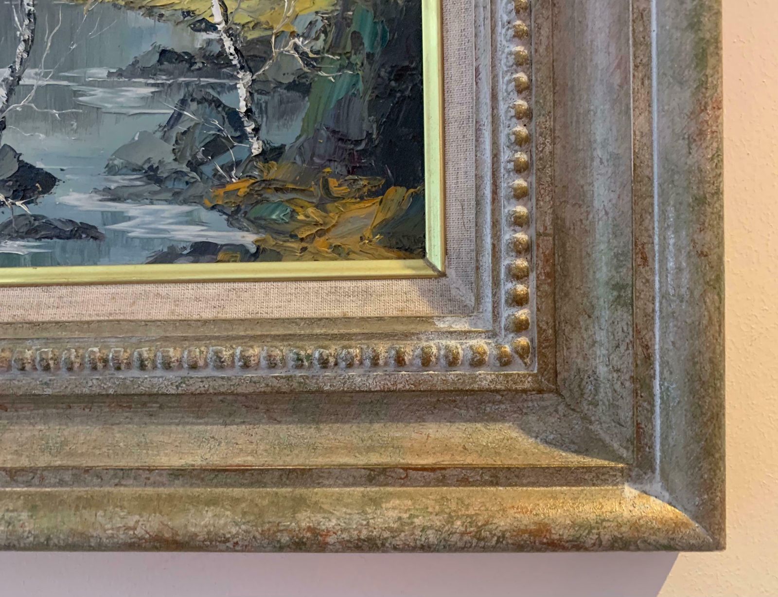 Charles Wyatt Warren Oil Painting Of Snowdon Mountains & Lakes In Wales By Modern British Artist  1975 Circa photo buy