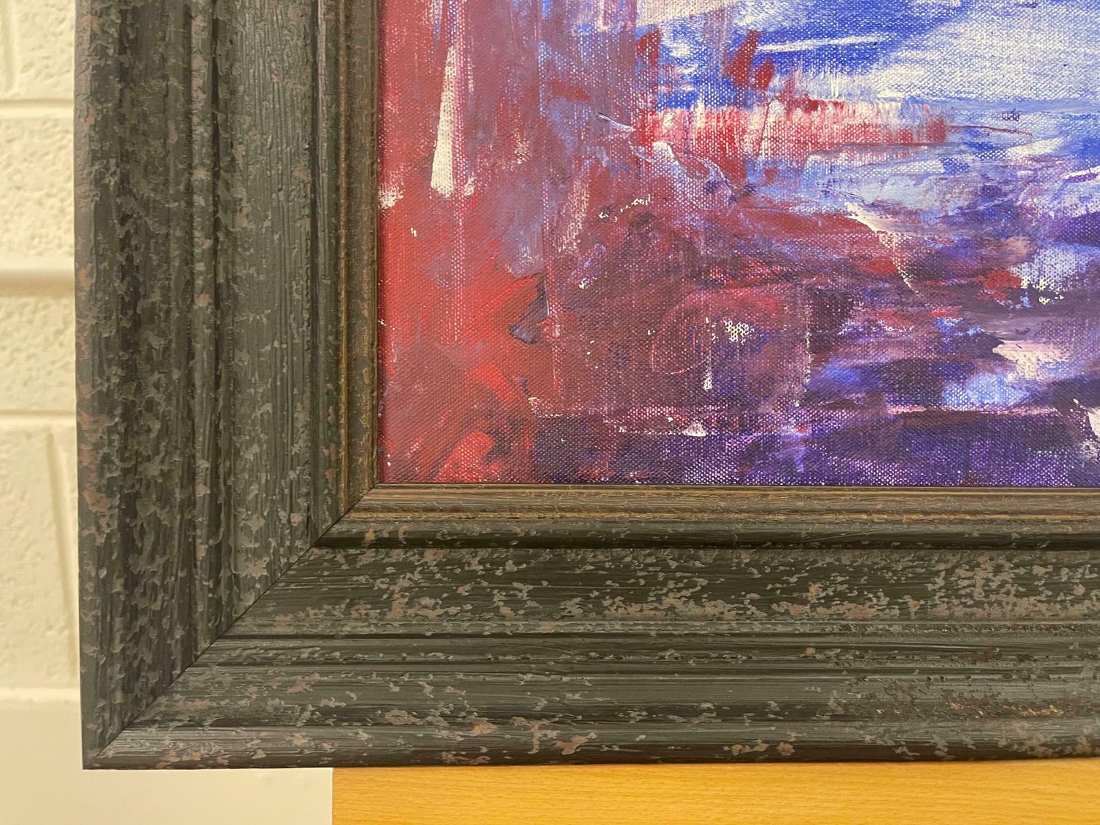 photo furniture Angela Wakefield Blue Mountain Abstract Expressionist Painting By Contemporary British Artist  2001