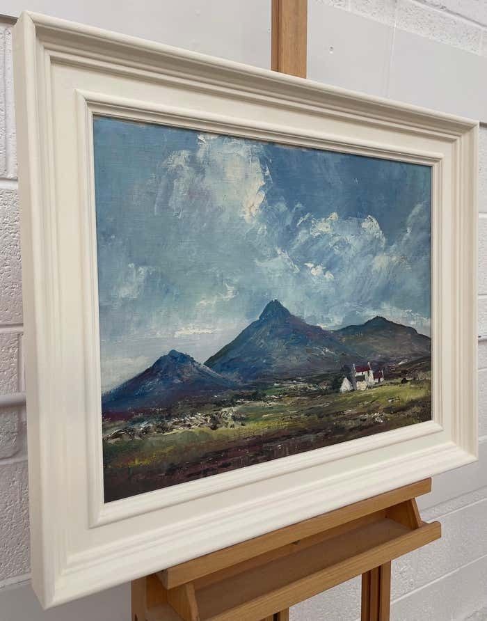 Denis Thornton Original Post War Oil Painting Of Stormy Day In Kerry Ireland By Irish Artist 1980 Circa photo furniture