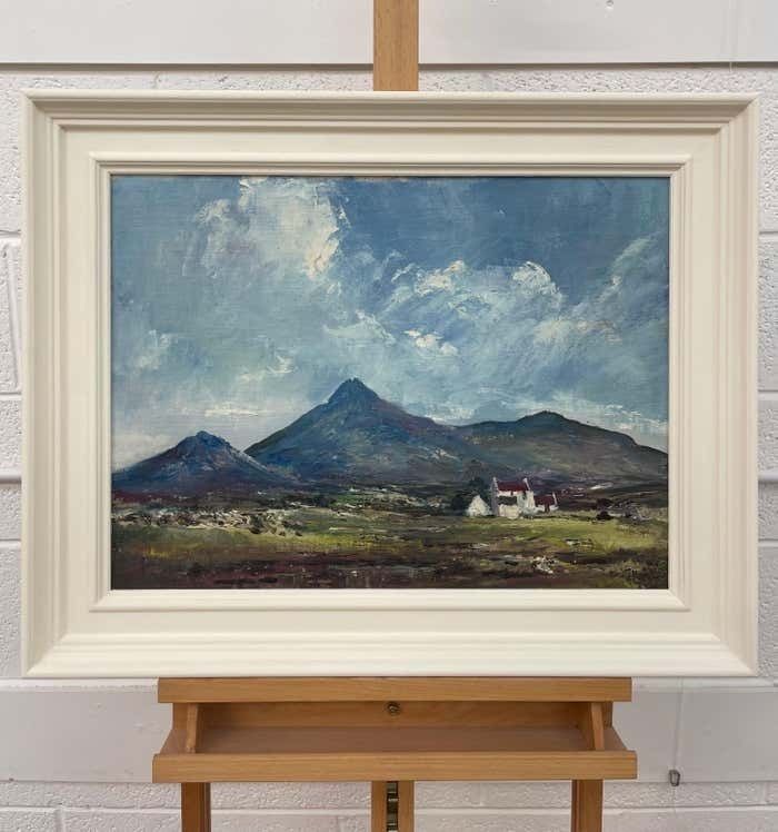 Denis Thornton Original Post War Oil Painting Of Stormy Day In Kerry Ireland By Irish Artist 1980 Circa photo for sale