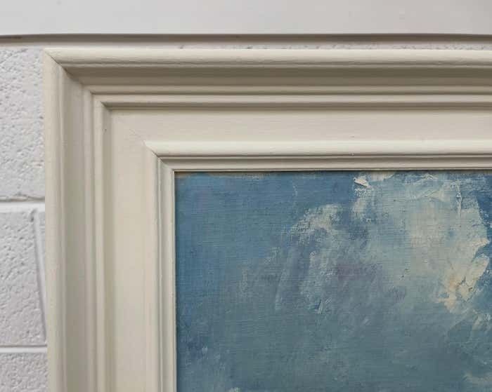 photo furniture Denis Thornton Original Post War Oil Painting Of Stormy Day In Kerry Ireland By Irish Artist 1980 Circa