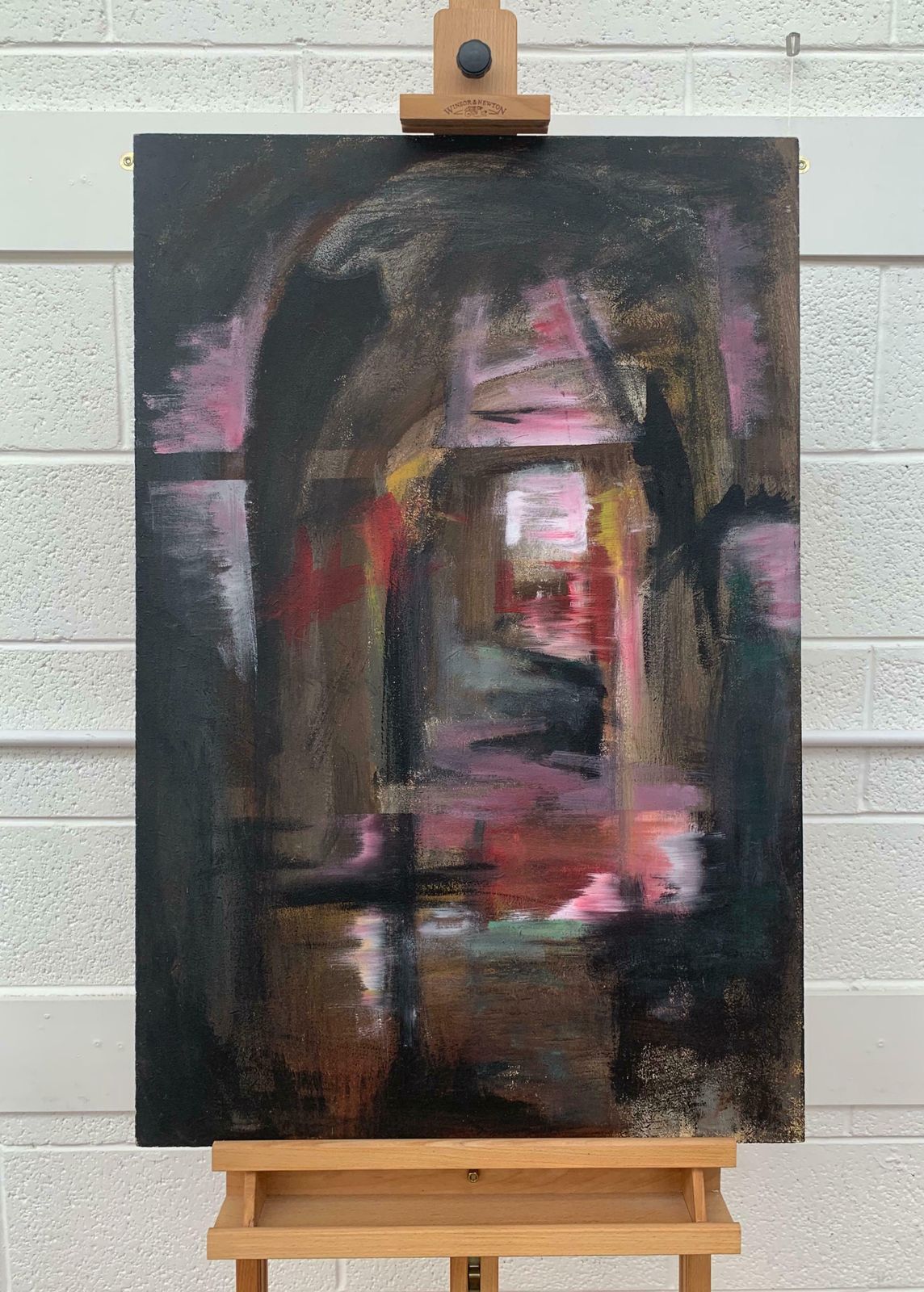 Angela Wakefield Railway Arches & Bridges Abstract Expressionist Art By Modern British Painter  1999 photo for sale