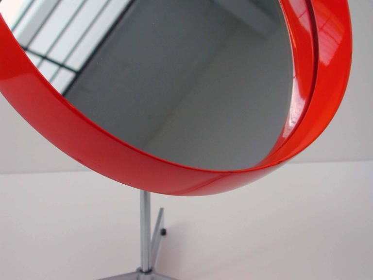 Mid Century Uno And Osten Kristiansson Table Mirror For Luxus Vittsjö photo 1759.0