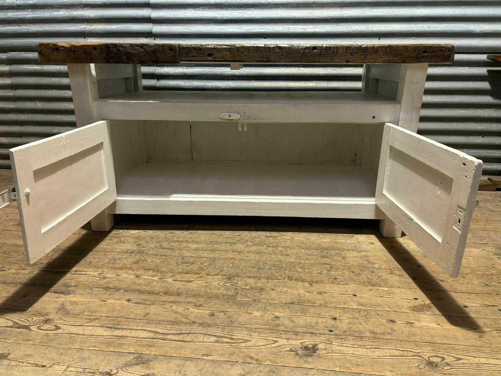 photo vintage Refurbished  Kitchen Island/Sideboard
