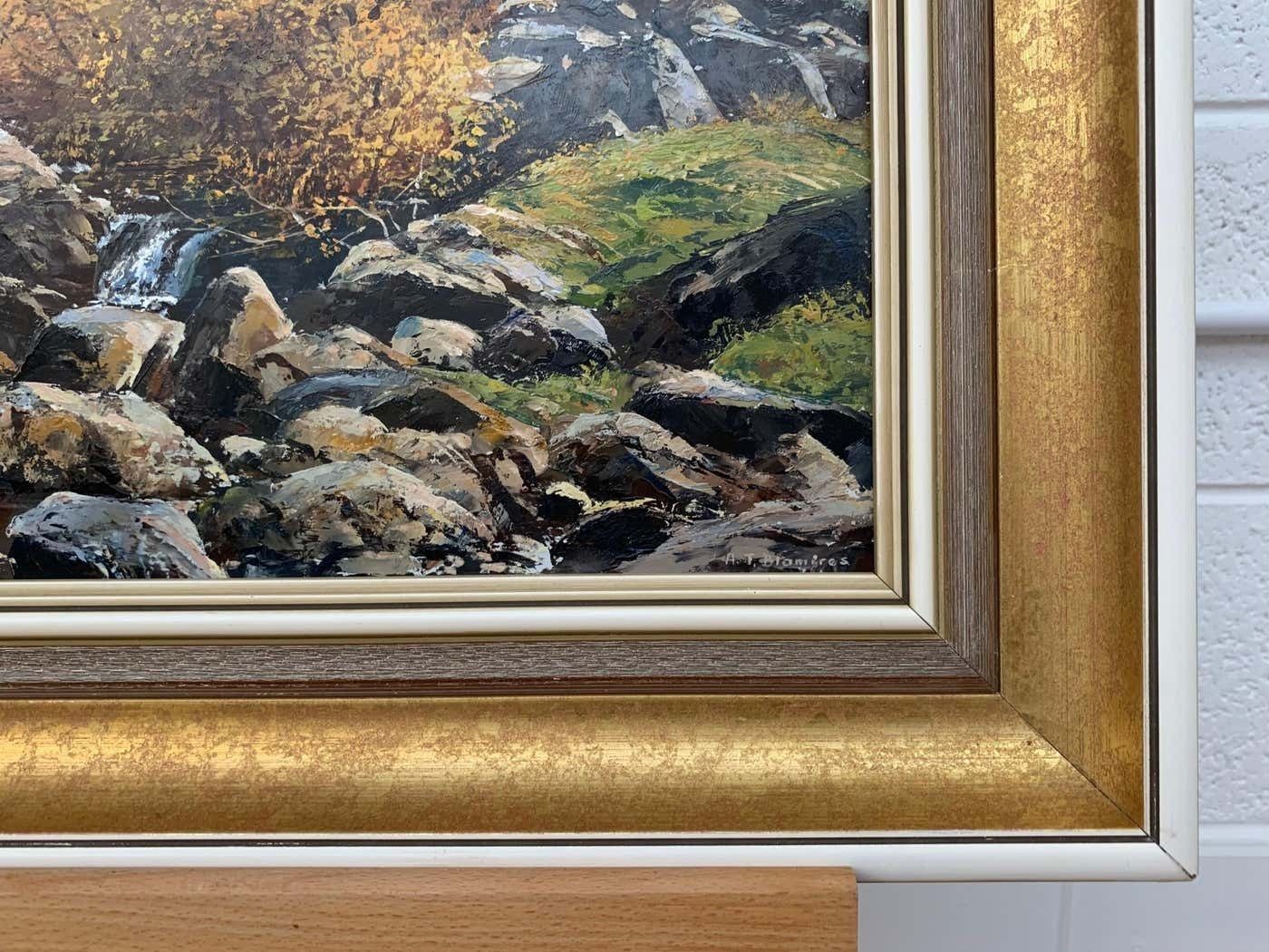 Arthur Terry Blamires Oil Painting Of The English Lake District By Modern British Landscape Artist 1986 photo vinterior