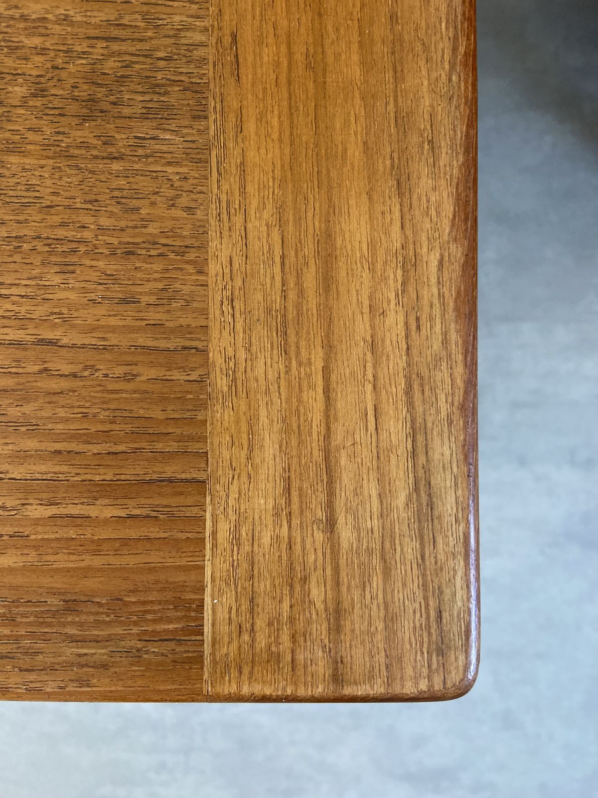 photo furniture Mid Century Large Coffee Table ‘Gms’ Made In Norway In 1960. Folding Legs.