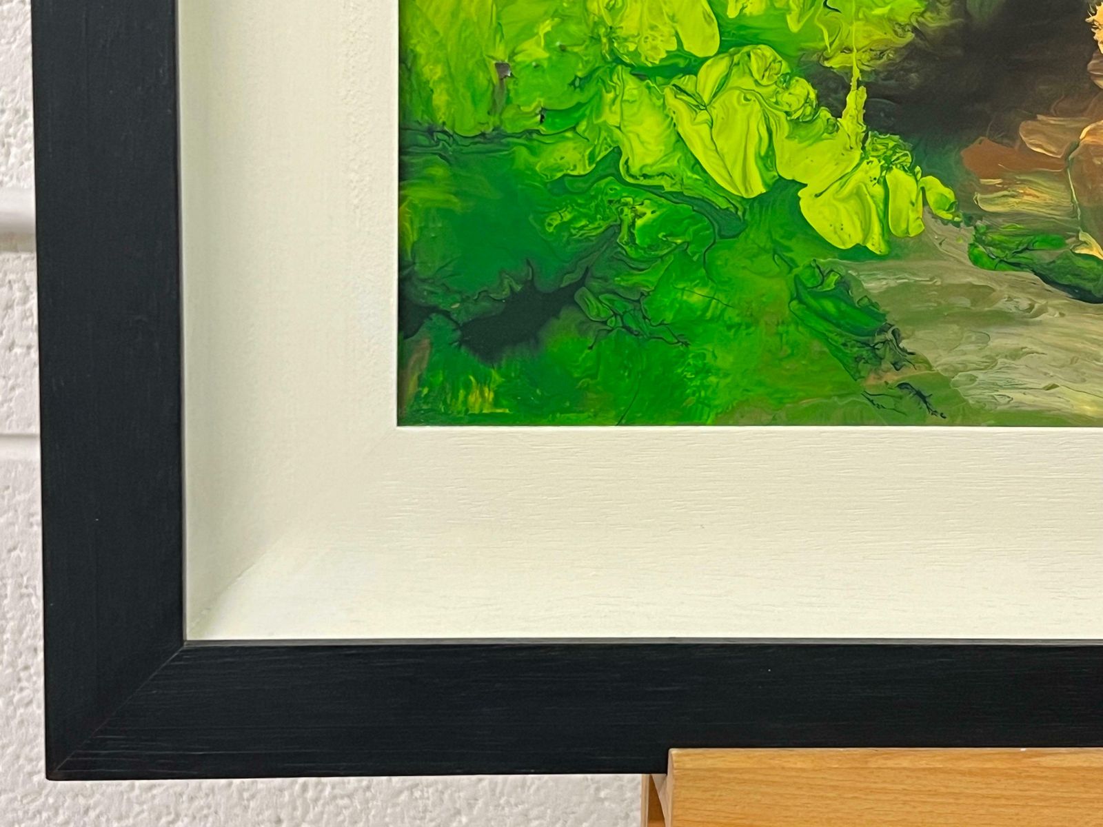 5000.0 Colin Halliday Impressionistic English River Landscape Original Oil Painting By British Artist  2008 photo