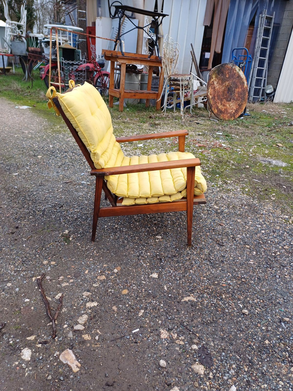 Vintage Armchair From The 70s, 1970s photo for sale