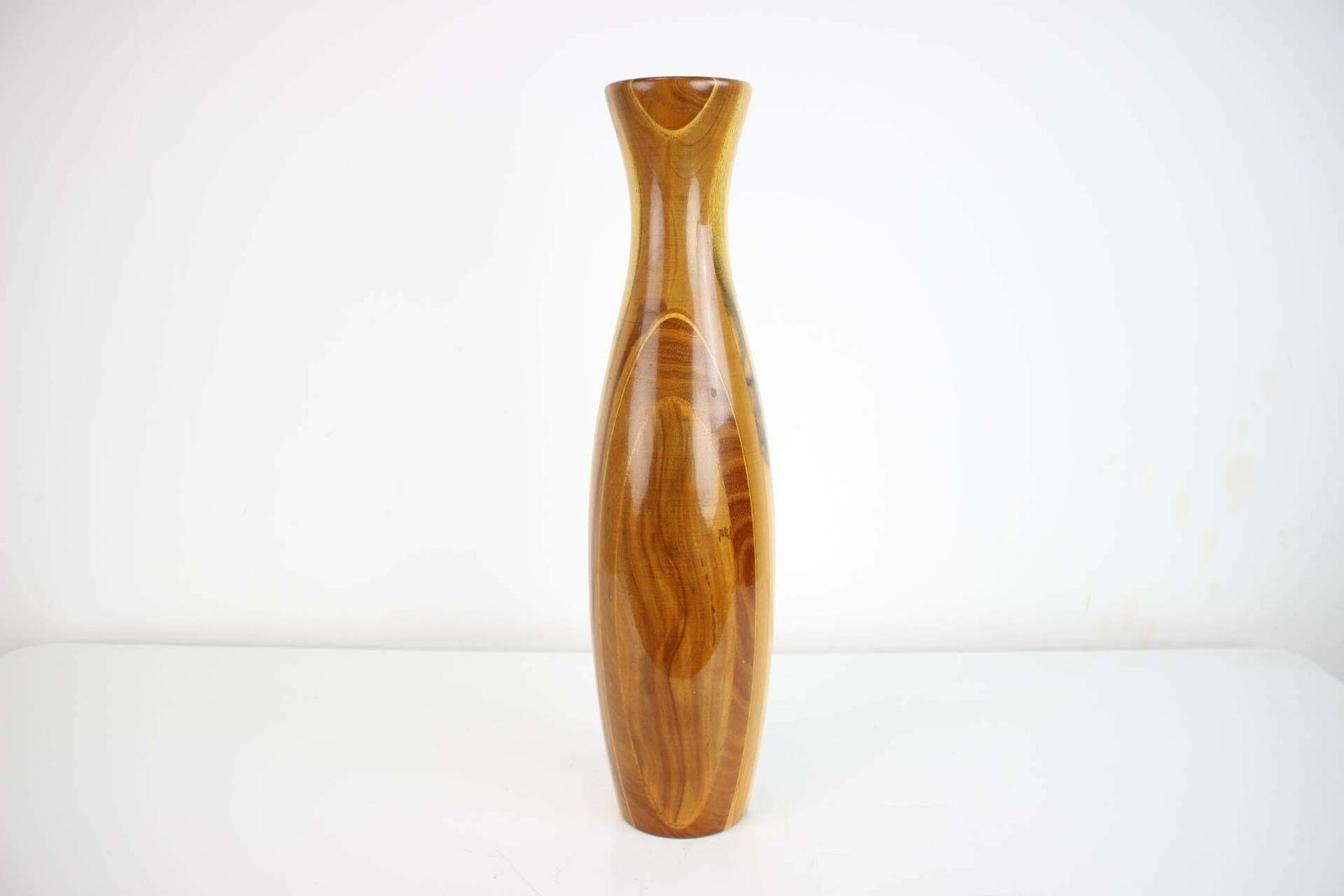 1970s Wooden Vase, Czechoslovakia photo 495.0