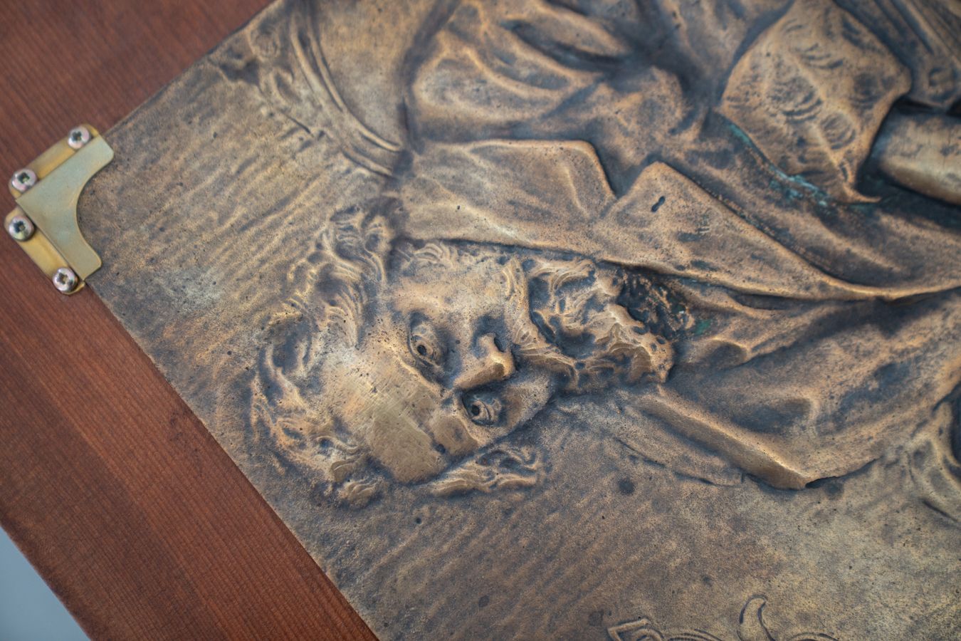 Bronze Cast In Bas Relief, Depicting Giosuè Carducci 1835 photo vinterior