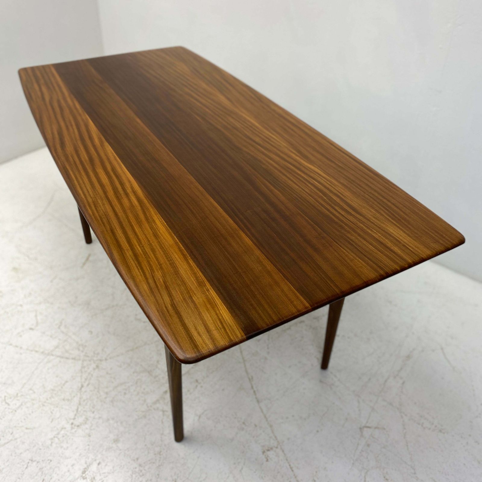 Afromasia Younger Dining Table, Mid 20th Century photo for sale