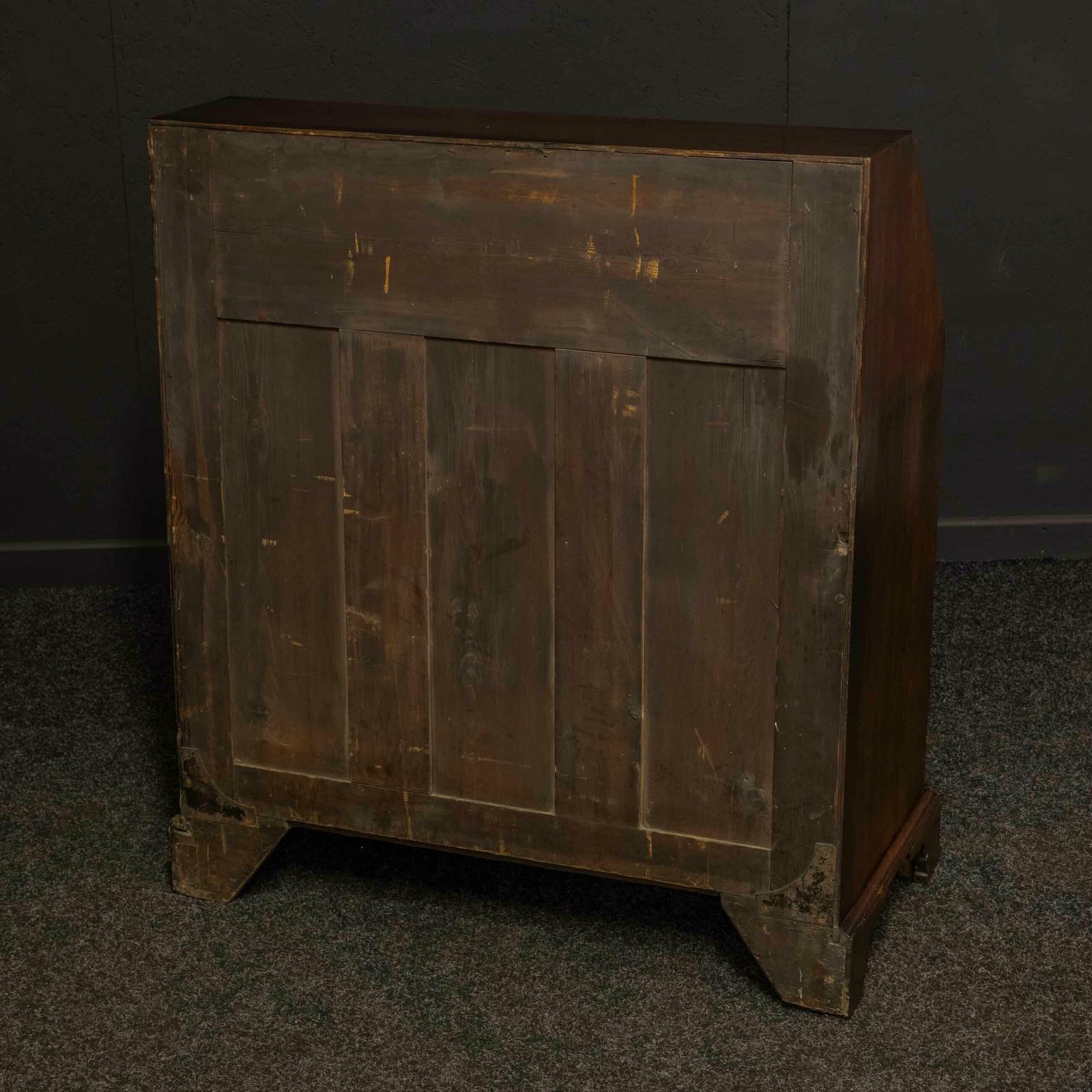 Georgian Mahogany Bureau photo vintage