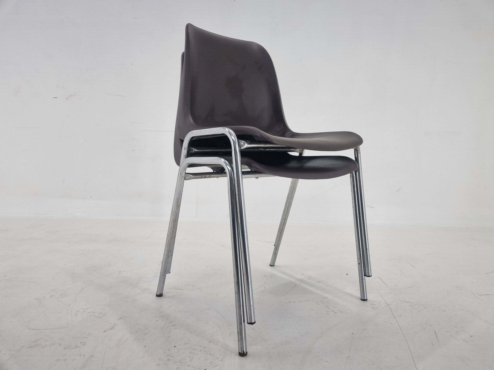 Set Of 2 Midcentury Chairs Europa Designed By Helmut Starke, 1990s photo buy