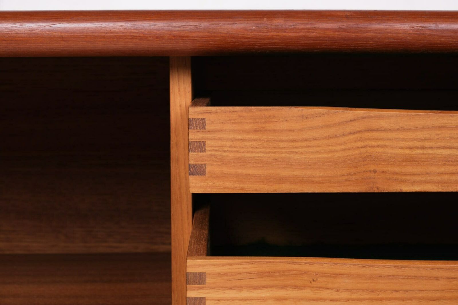 Sideboard, Roller Shutter Door, Teak, Vintage, Denmark, 70s, Dyrlund photo vinterior