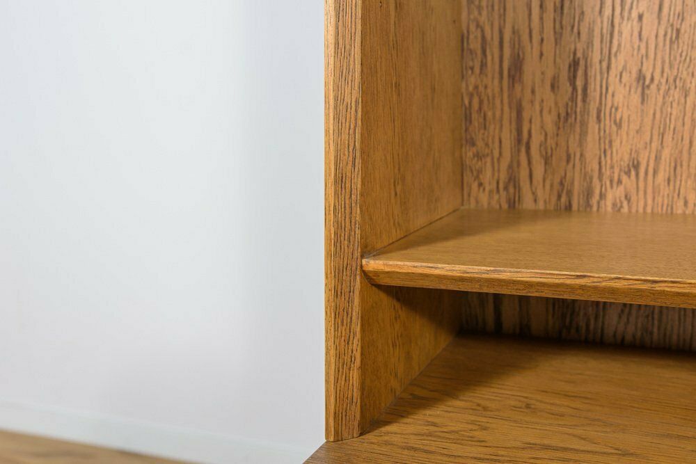 photo vinterior Mid Century Swedish Oak Shelf, 1970s