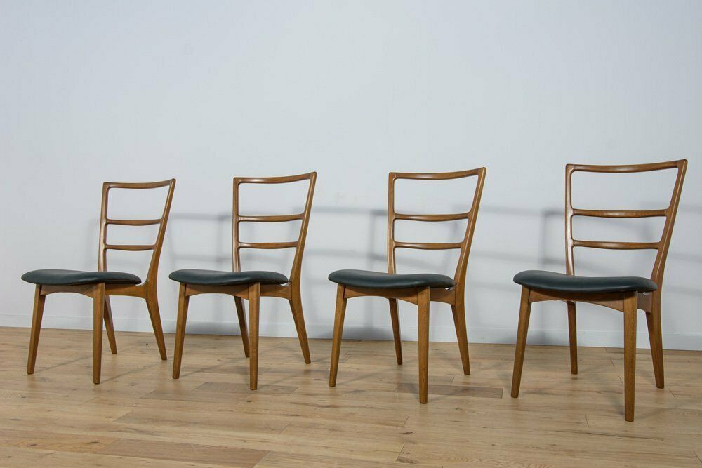 Dining Chairs By Mariana Grabiński For Swarzędz Factory, 1960s, Set Of 4 photo furniture