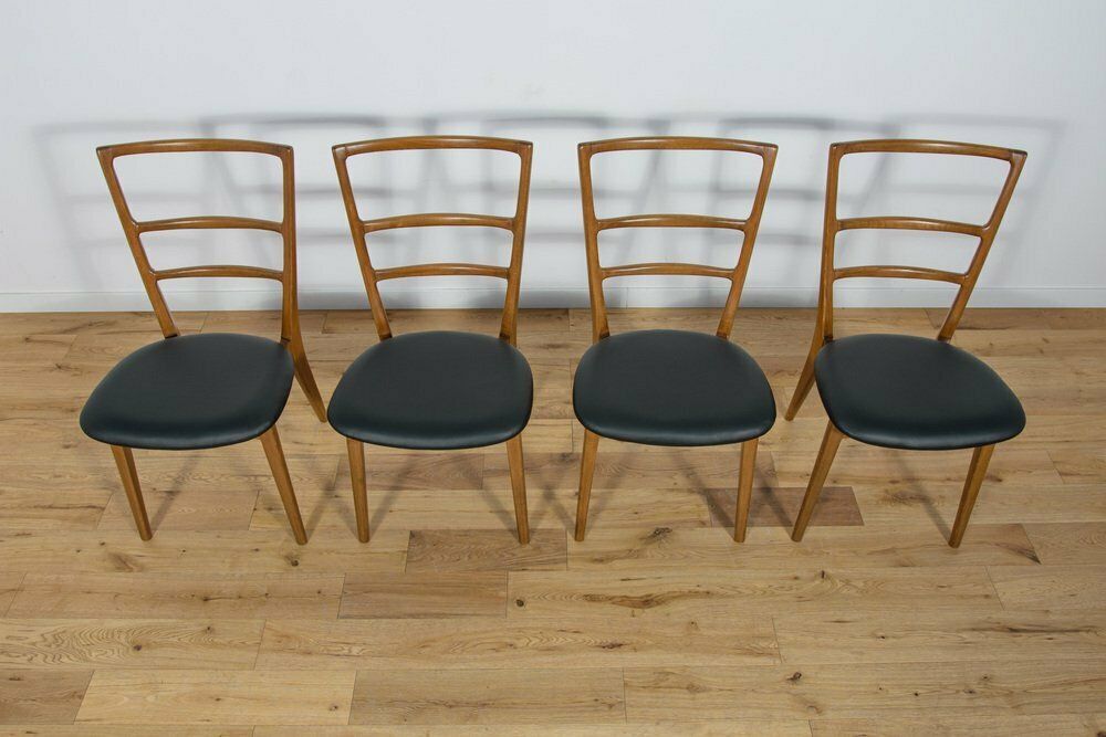 Dining Chairs By Mariana Grabiński For Swarzędz Factory, 1960s, Set Of 4 photo Furniture