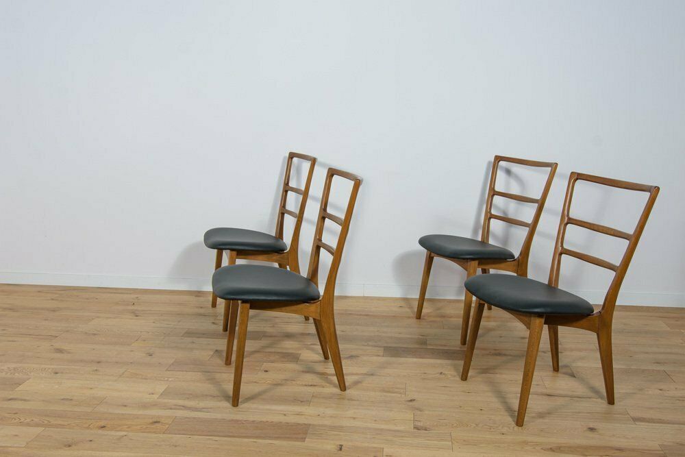 Dining Chairs By Mariana Grabiński For Swarzędz Factory, 1960s, Set Of 4 photo buy