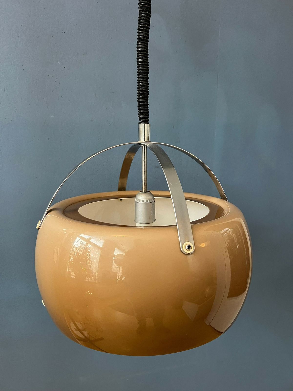 Vintage Tronconi Pendant Lamp Space Age Light Fixture photo vinterior